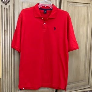 Boy’s US Polo Assn Red Polo
